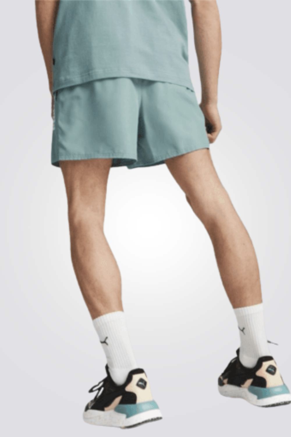 מכנסיים קצרים לגבר POWER Puma בצבע מנטה
