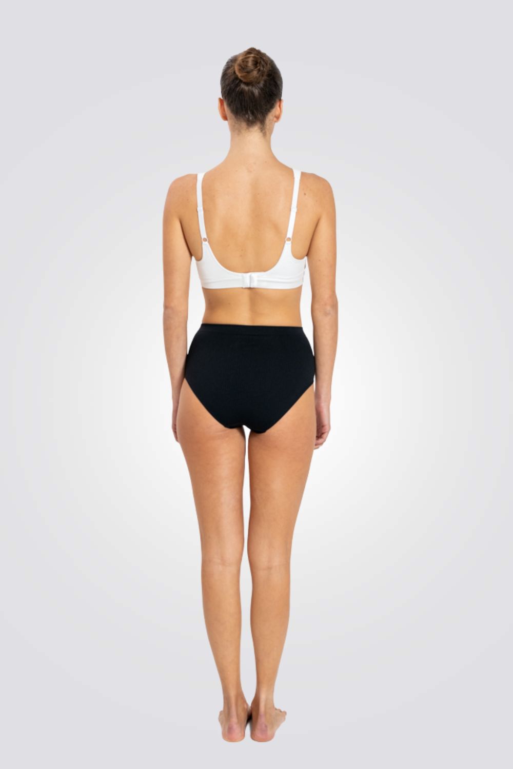 מקסי ריב רחב אל-תפר בצבע שחור