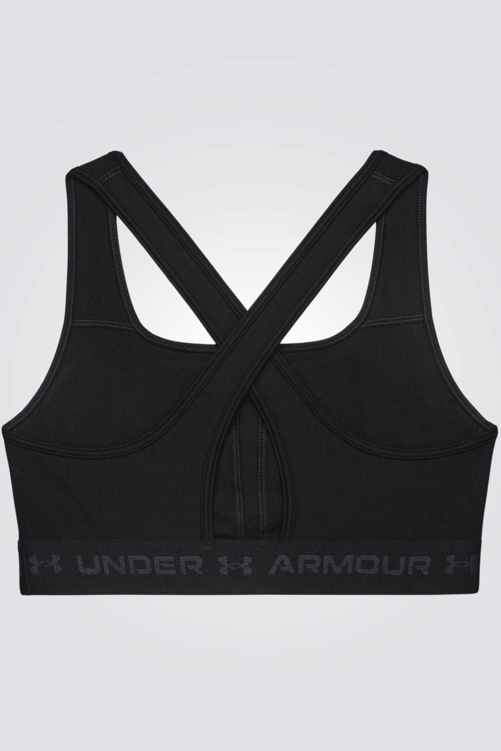 טופ אימון Mid Crossback בצבע שחור