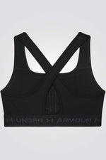 טופ אימון Mid Crossback בצבע שחור