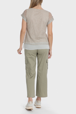 חולצת רשת פאייטים