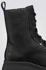 מגפי דמוי עור לנשים באורך קרסול | ג'יאוקס