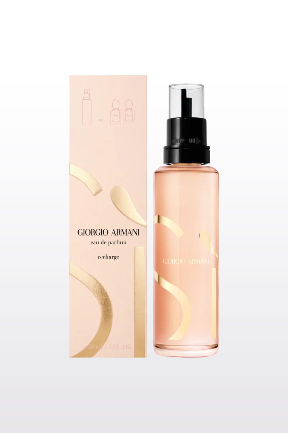 מיכל מילוי לבושם לאישה 100 מ"ל Si E.D.P | ארמני