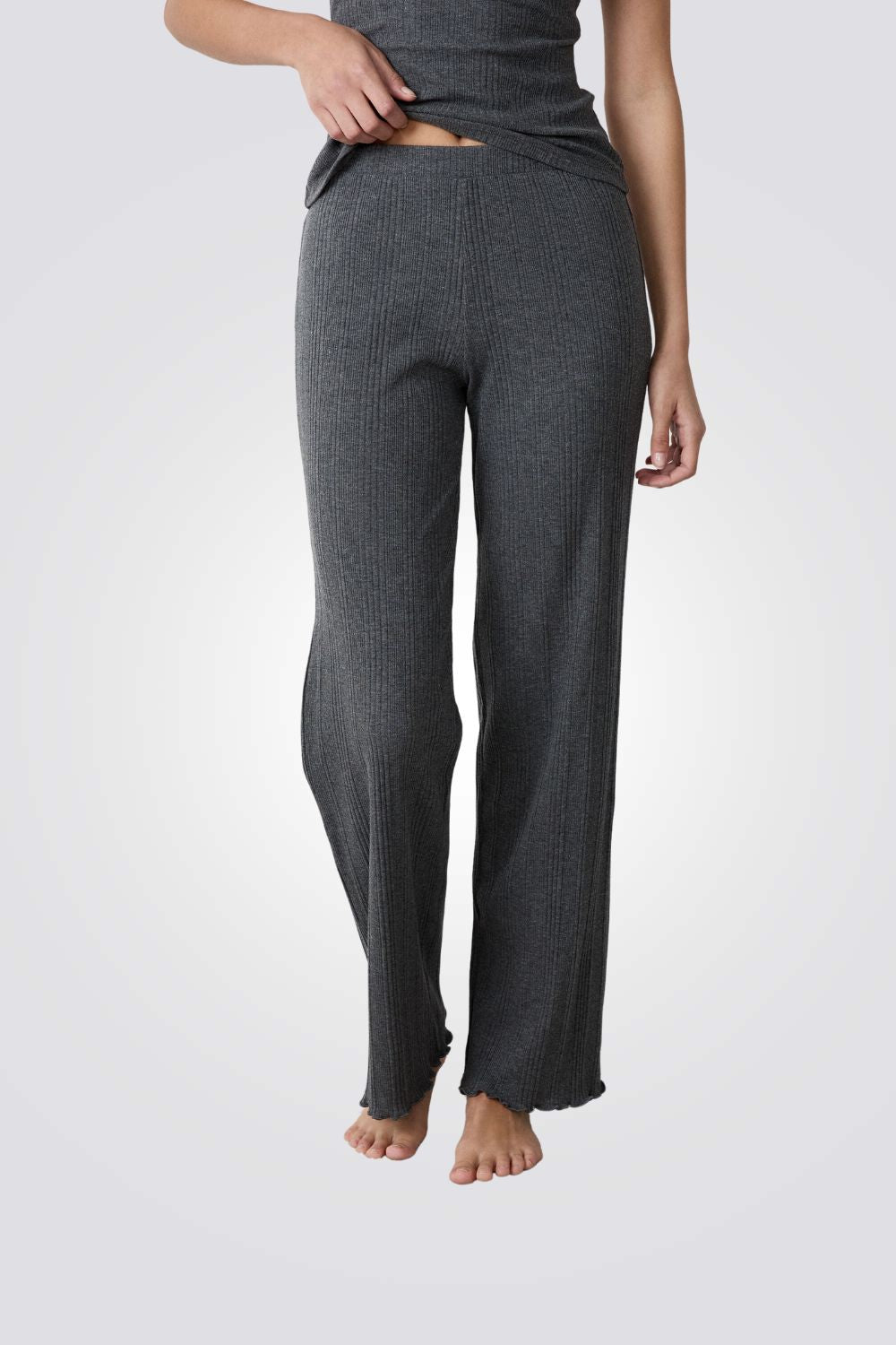 מכנסי פיג'מה בגזרה ישרה | איתם