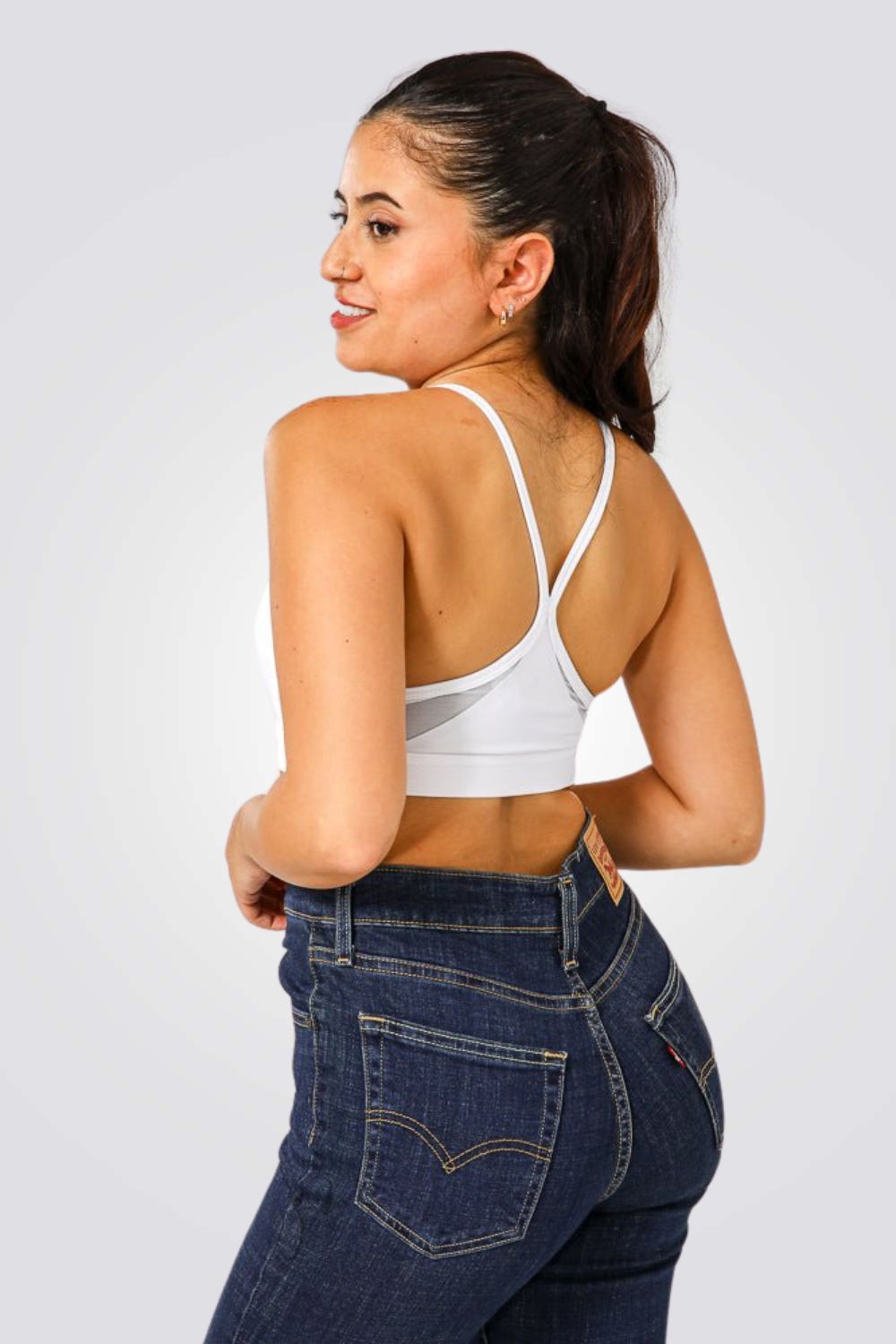 NIKE DRI-FIT INDY טופ אימון נשים