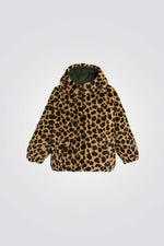 מעיל דמוי פרווה דו צדדי לילדות | אוקיידי 