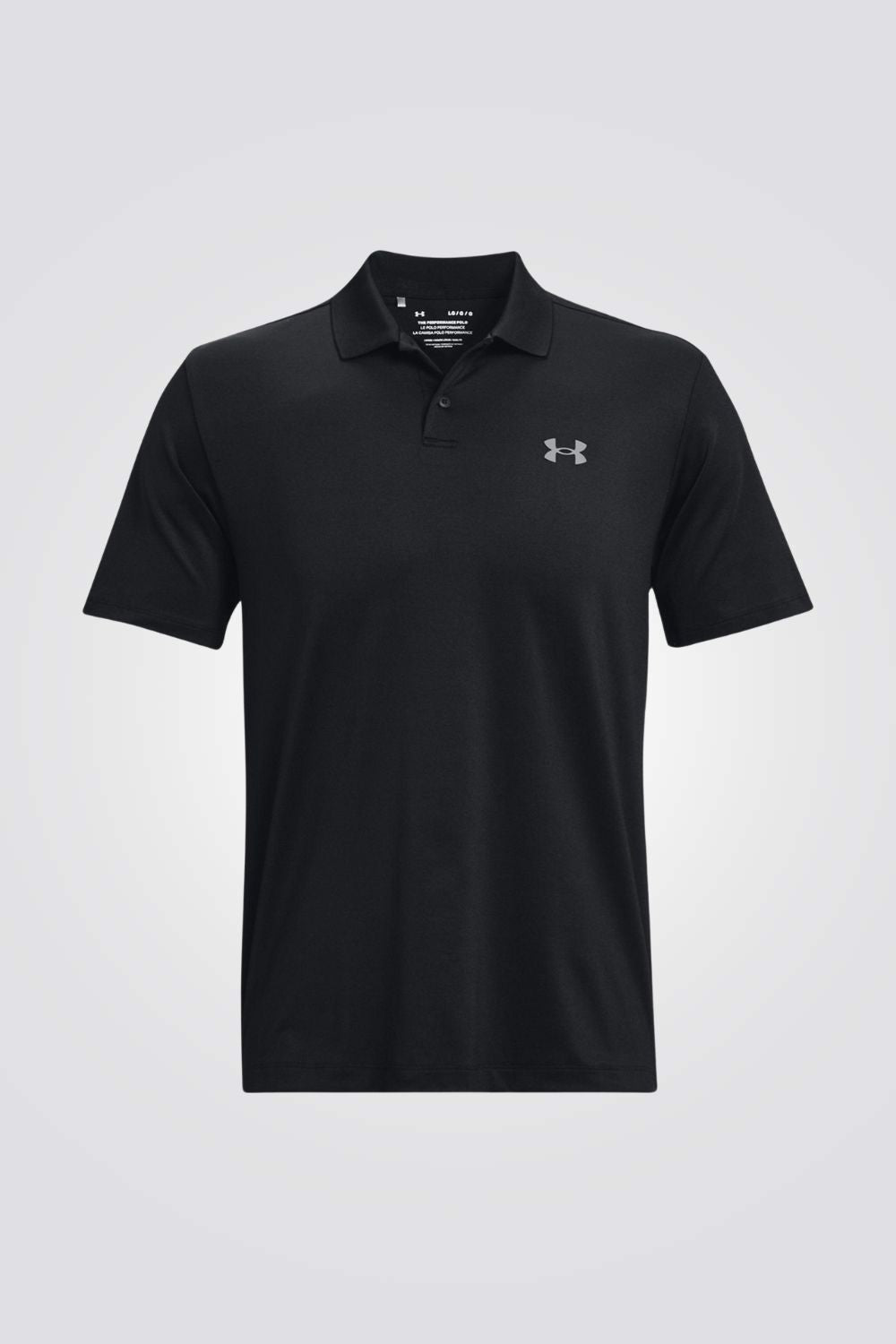 חולצת פולו  UA Performance 3.0 בצבע שחור