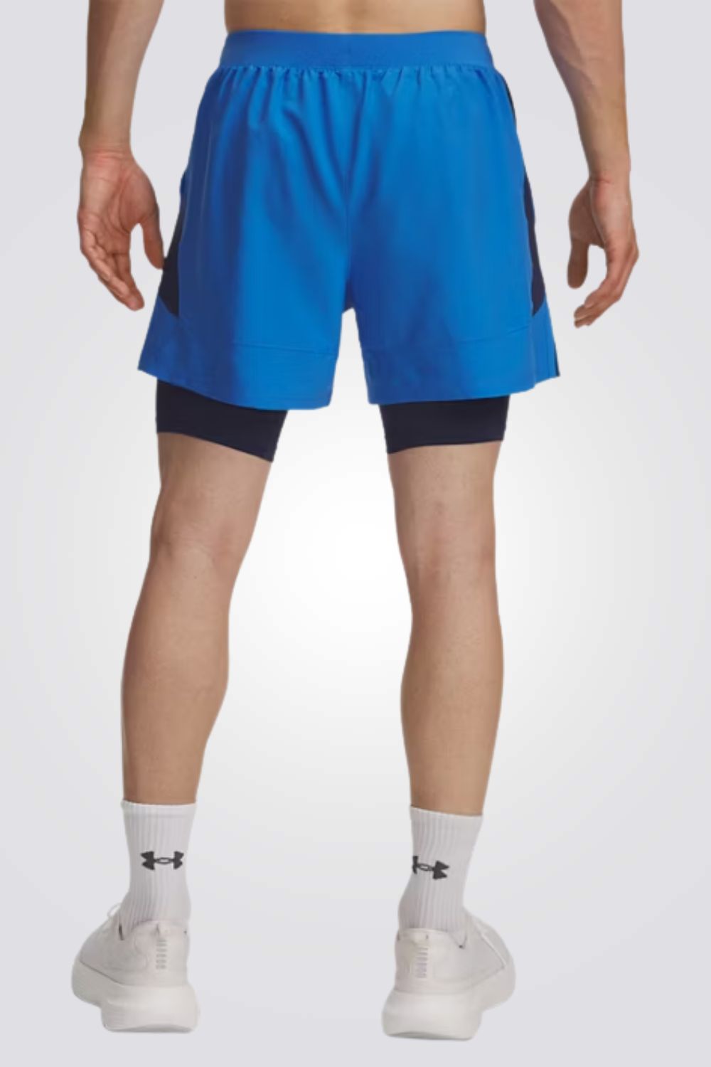 מכנסי אימון לגברים בצבע כחול