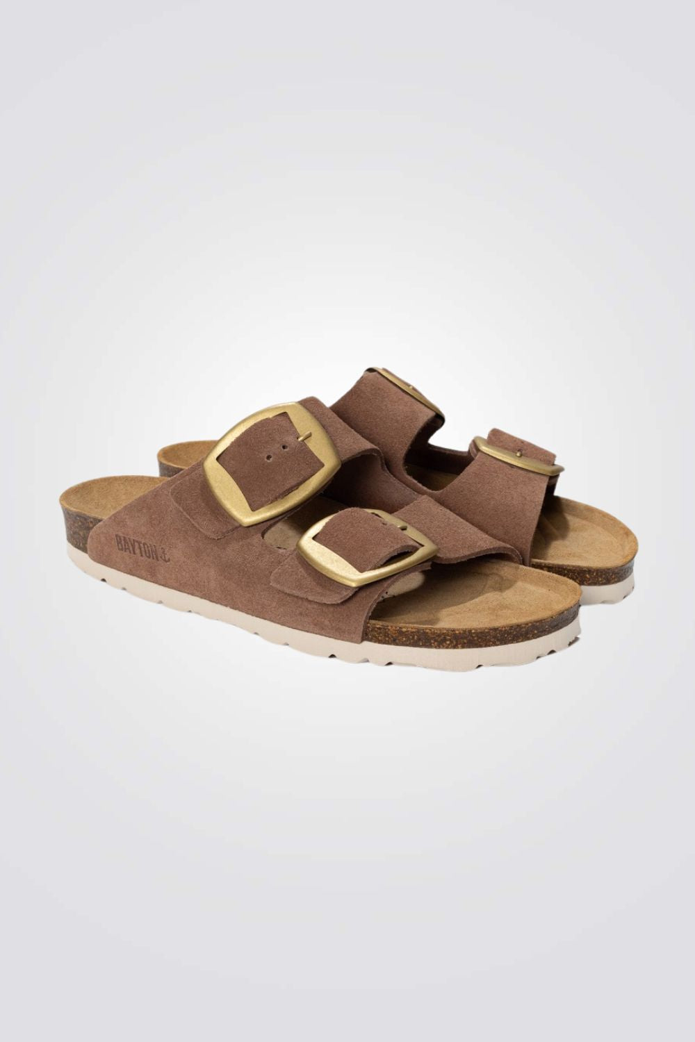 כפכפי זמש לנשים ALICANTE בצבע בז' כהה