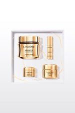 מארז טיפוח לאישה קרם פנים 60 + קרם פנים 15 מ"ל + קרם עיניים 5 מ"ל + סרום 5 מ"ל ABSOLUE | לנקום