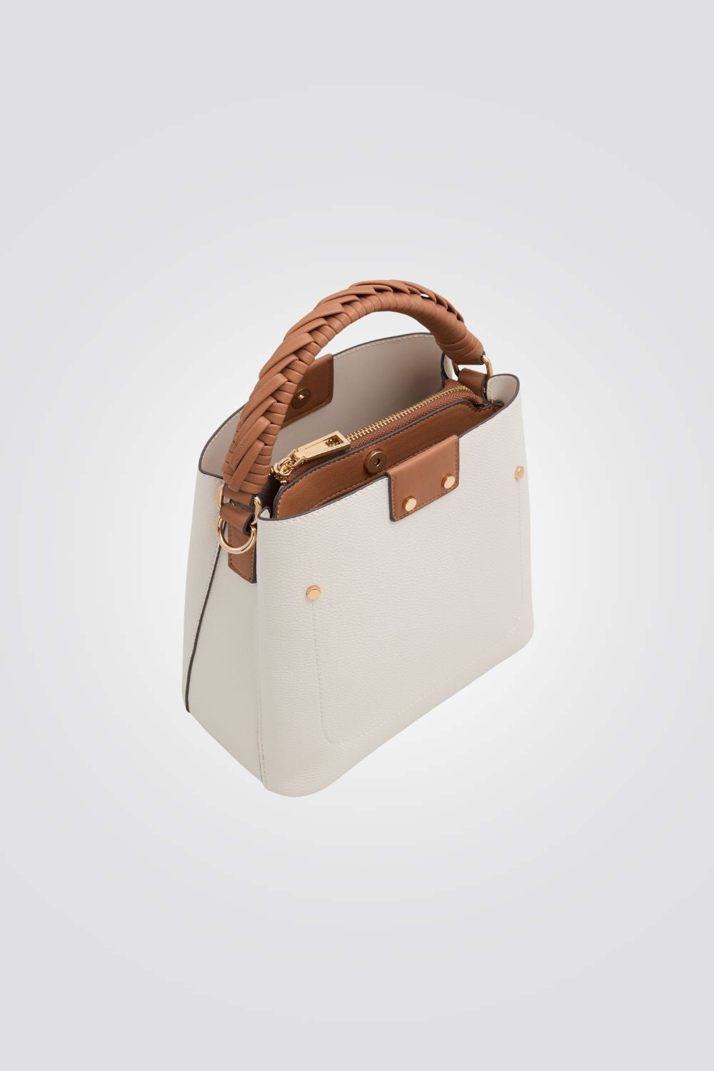 תיק יד דמוי עור עם ידית קלועה | אלדו