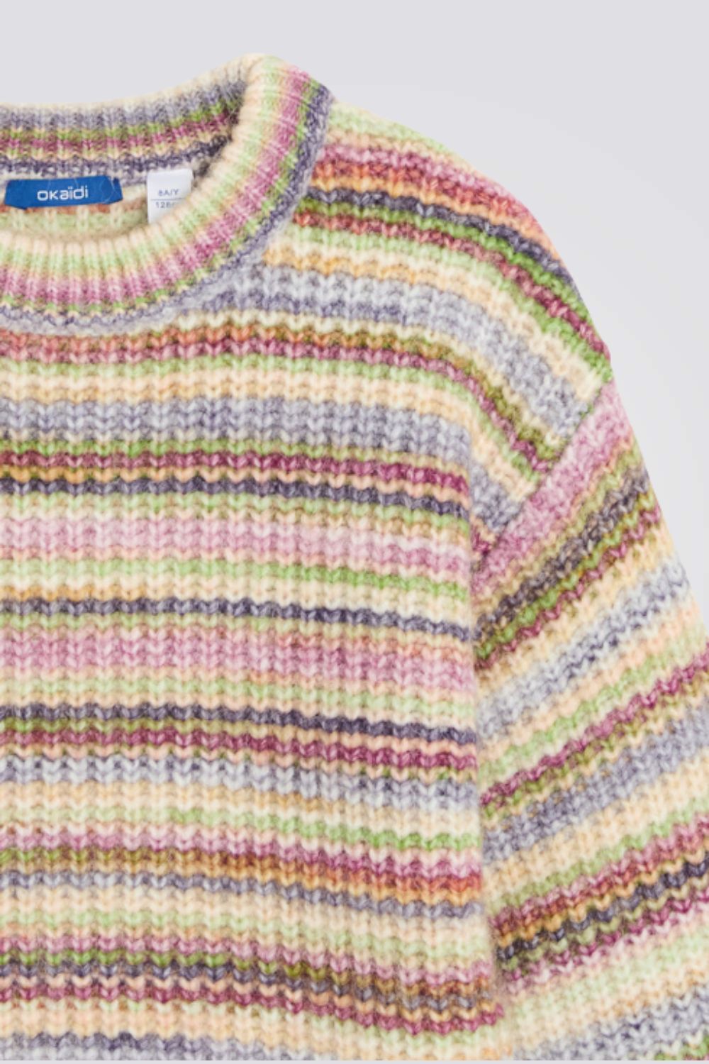 סוודר פסים לילדות | אוקיידי 