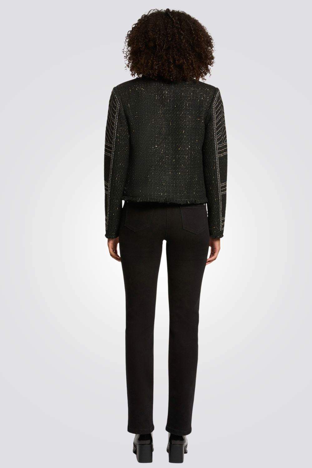 ג'ינס לנשים בצבע שחור | מורגן