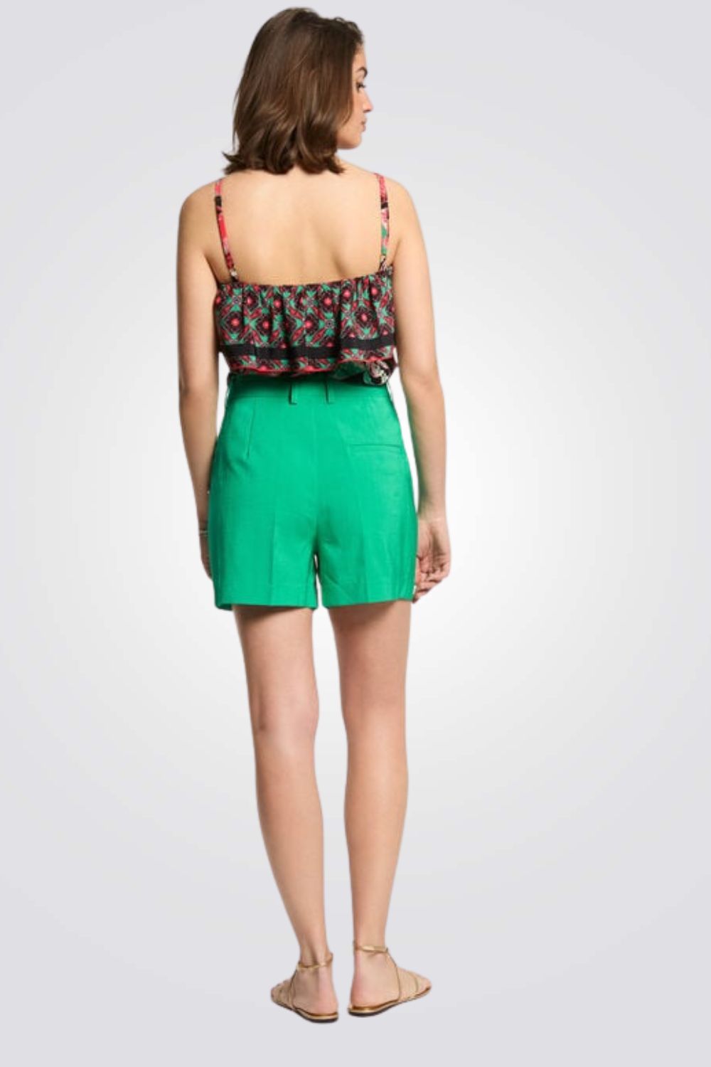 גופיה הדפס צמחים