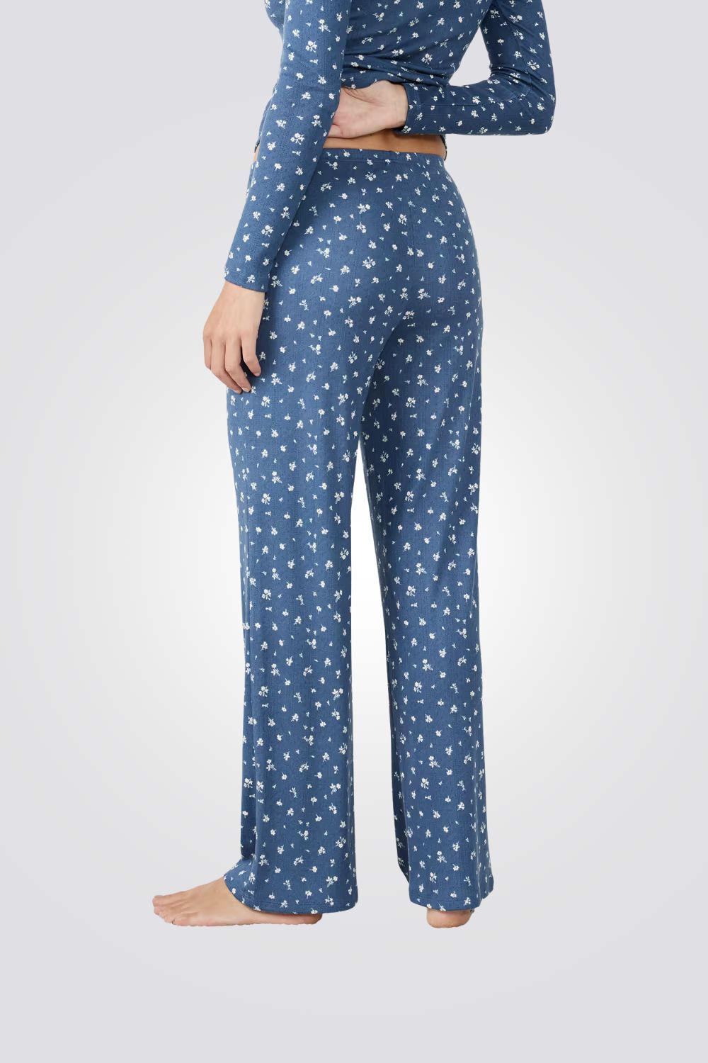 מכנסי פיג'מה פרחוניים BETHANY לנשים | איתם