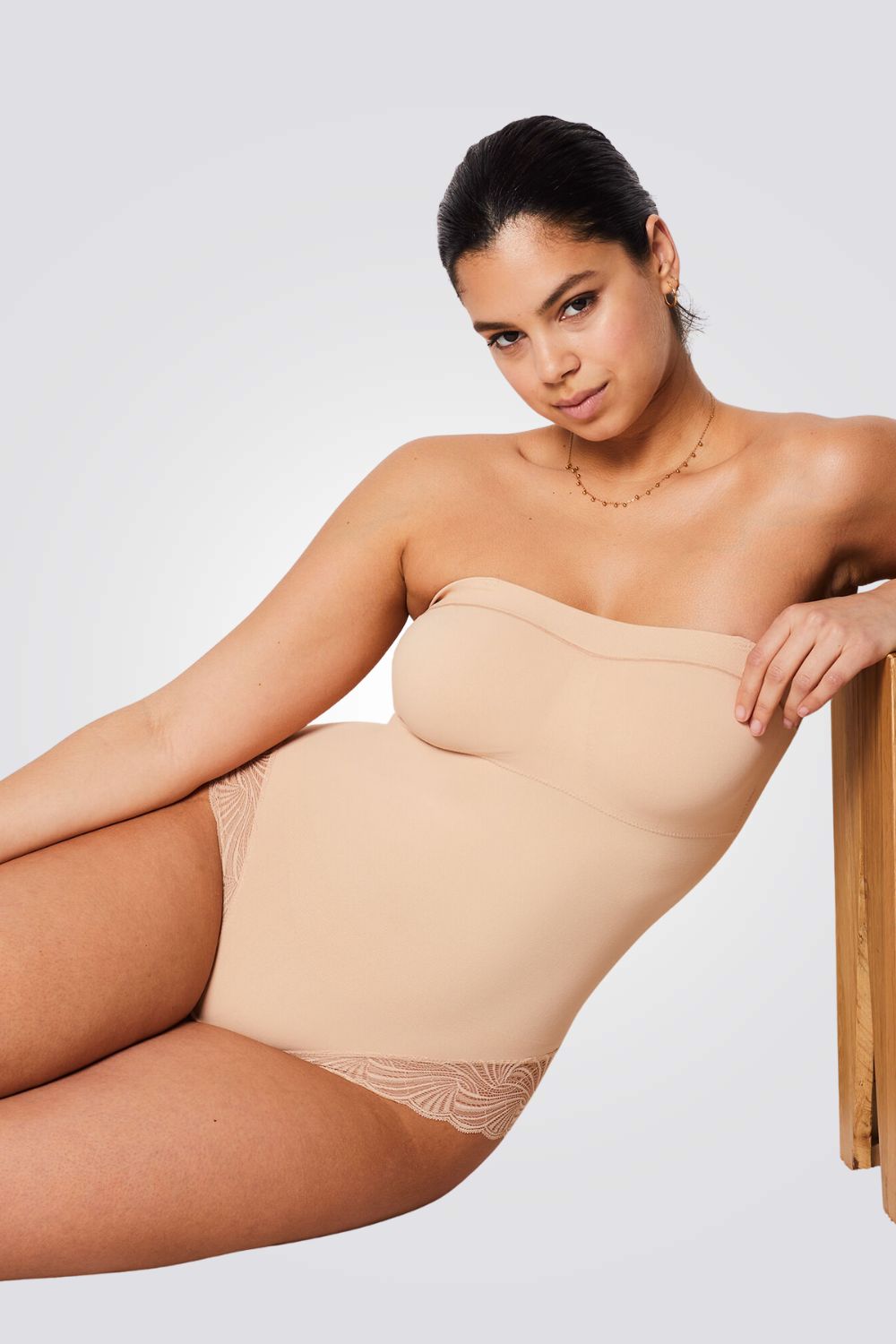 בגד גוף מחטב עם כתפיות נשלפות | איתם