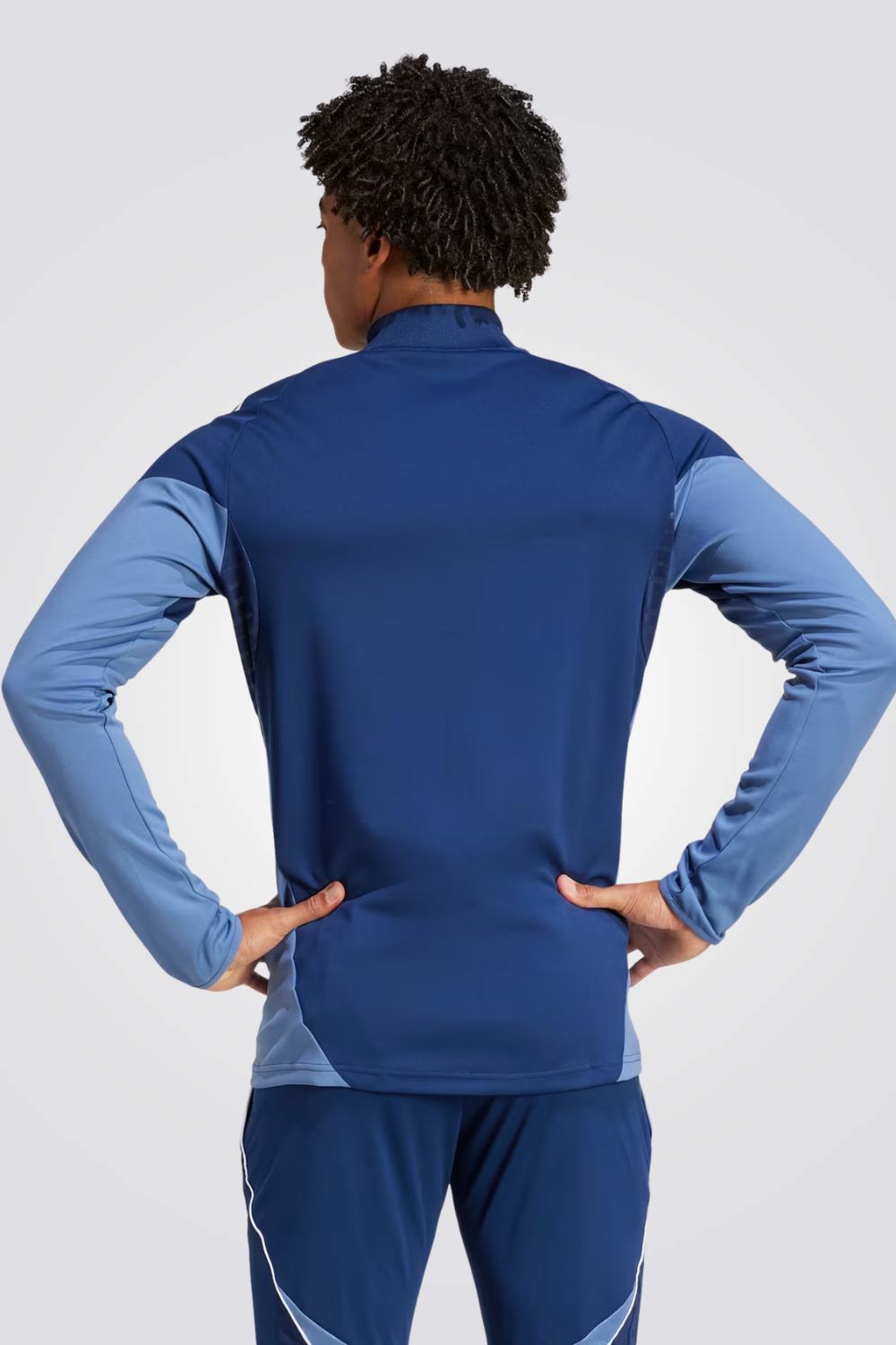 ג'קט אימונים לגברים בצבע כחול