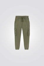 מכנסי קרגו עם גומי לילדות 