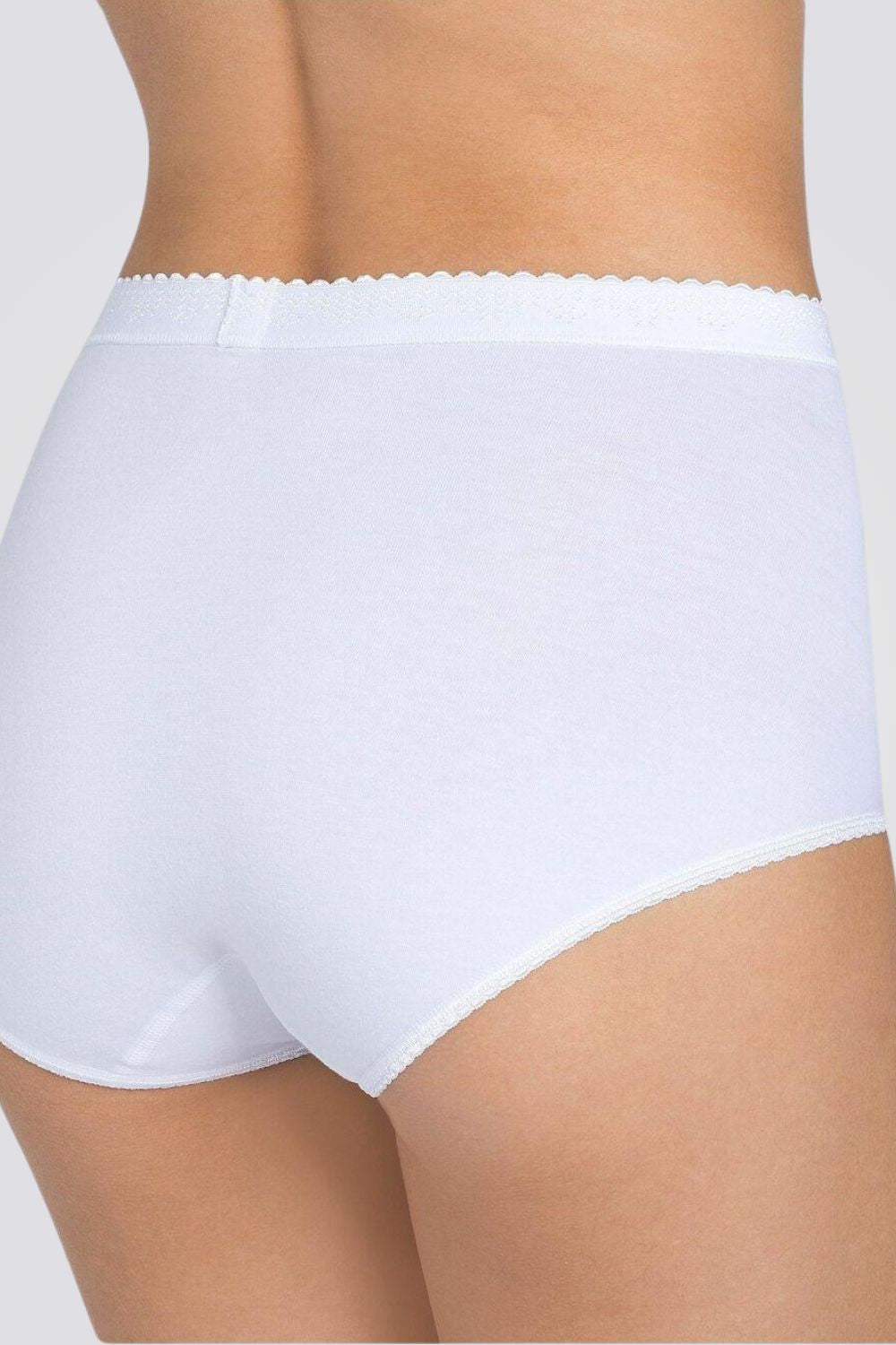 תחתוני CONTROL MAXI צבע לבן