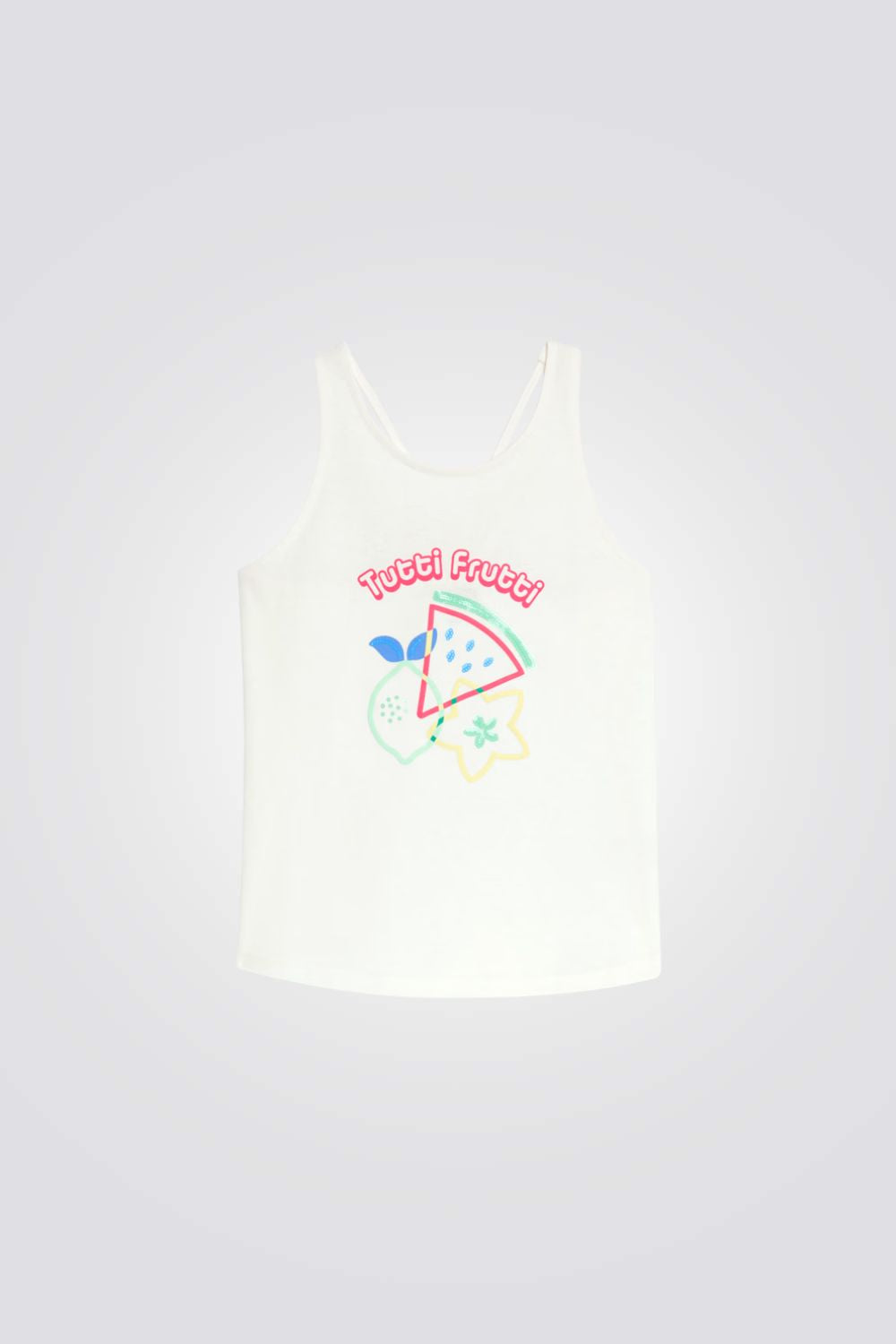 גופייה לילדות עם הדפס 