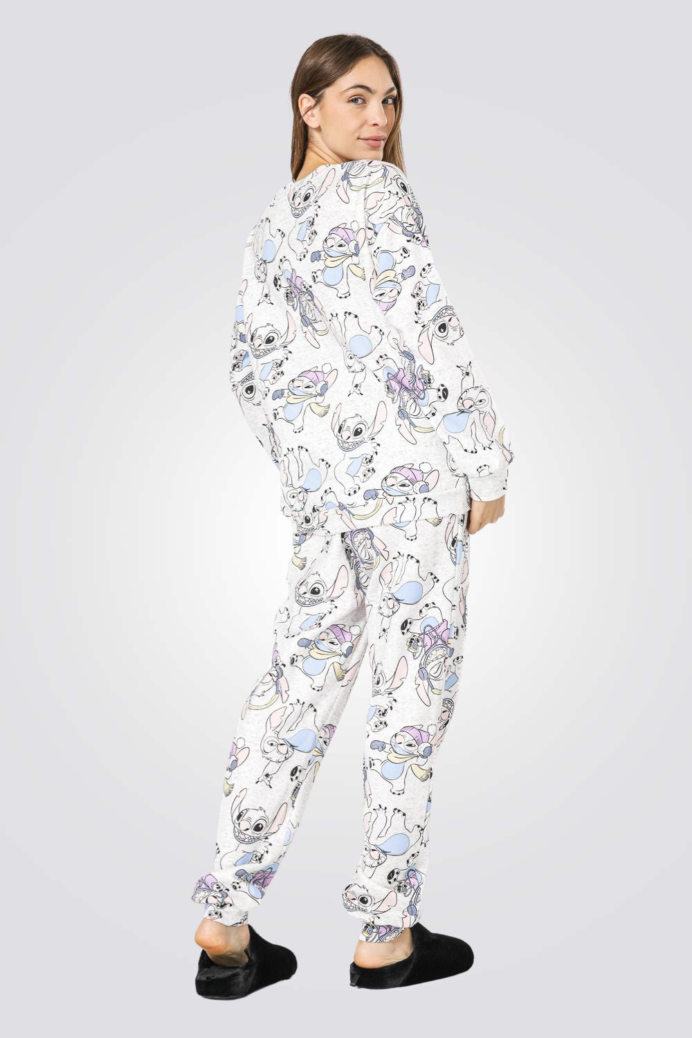 סט פיג’מה פוטר STITCH לנשים