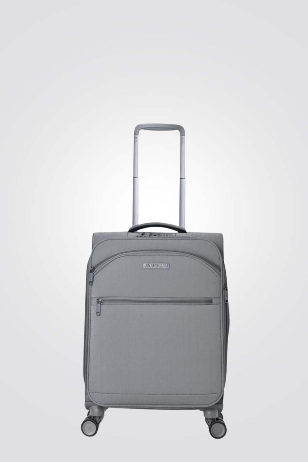 מזוודה טרולי עלייה למטוס 18.5'' BROOKLYN בצבע אפור