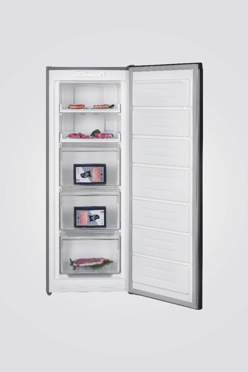 מקפיא נפח 161 ליטר נירוסטה שחורה דגם KMG-UFT-179 X/161-NF | קיי אם ג'י 