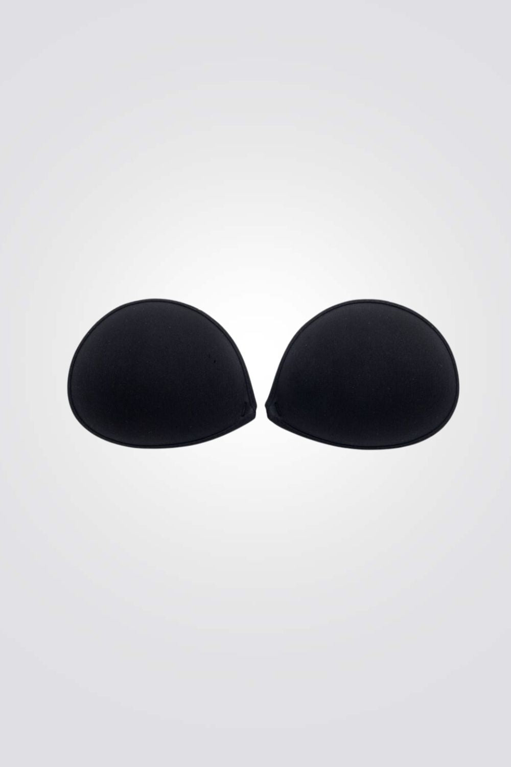 קאפים נדבקים מבד בצבע שחור