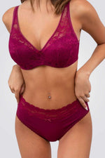 תחתוני מידי עם תחרה | פמינה