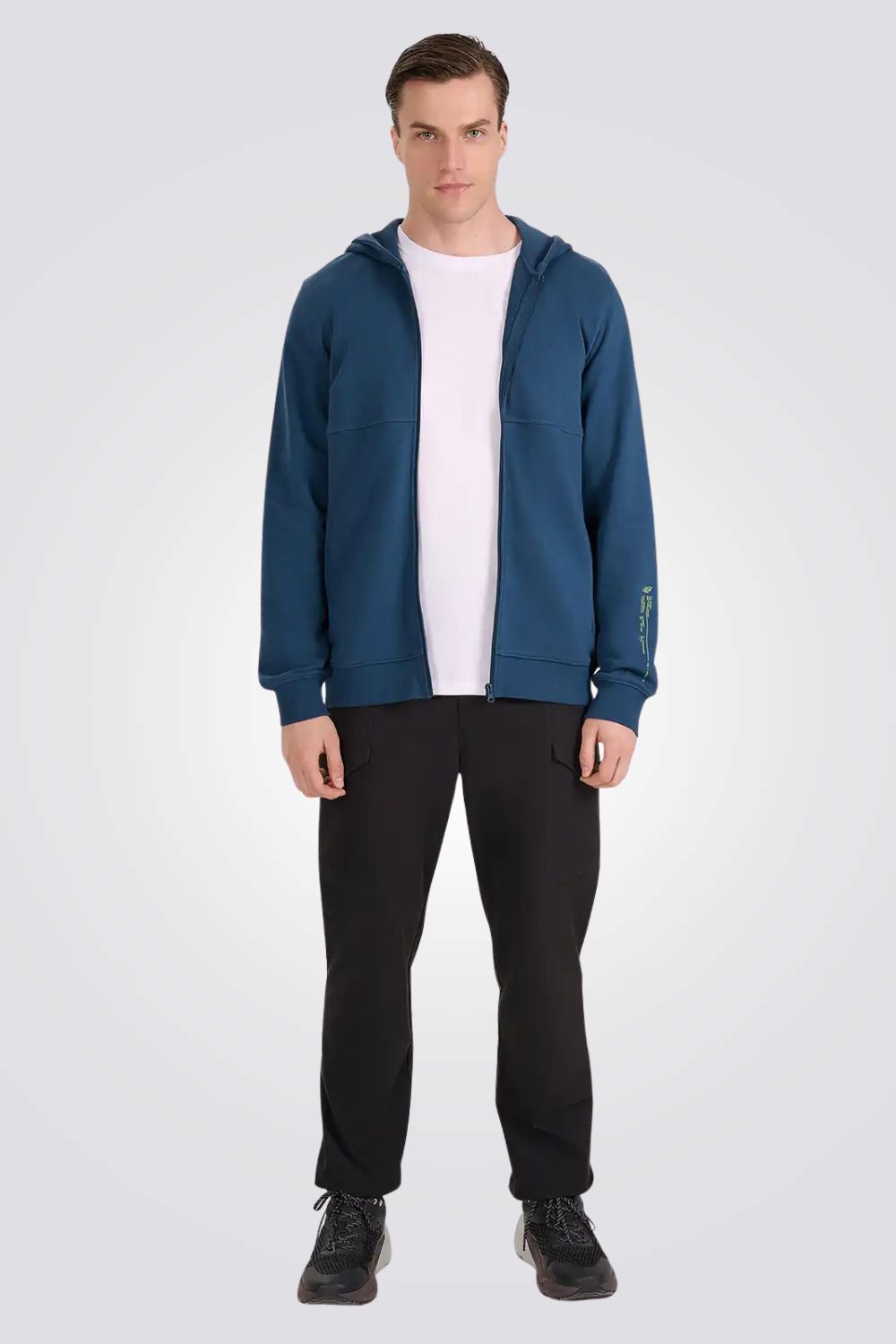 סווטשירט עם קפוצ'ון לגברים | 4F