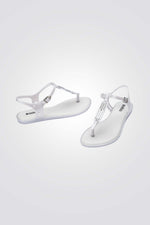 סנדלי אצבע SOLAR M CHIC בצבע לבן