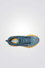 נעלי ספורט לגברים  BONDI 8 Goblin בצבע אפור וכחול