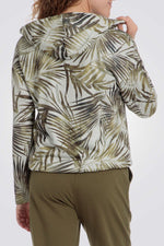 ג'קט ספורט עם הדפס טרופי