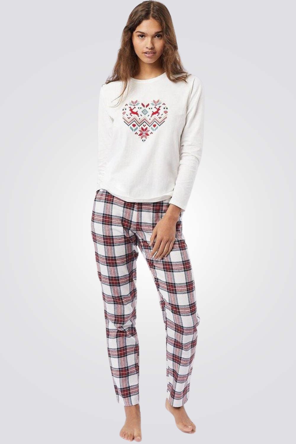 חליפת פיג'מה 3 חלקים ECHO