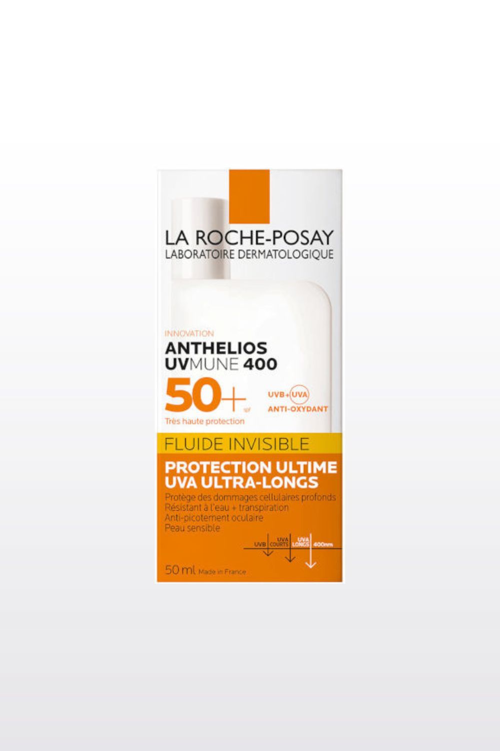 קרם הגנה ANTHELIOS FLUID 50SPF | לה רוש פוזה 
