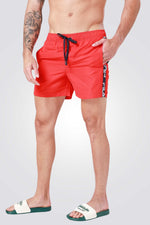 בגד ים לגבר בצבע אדום