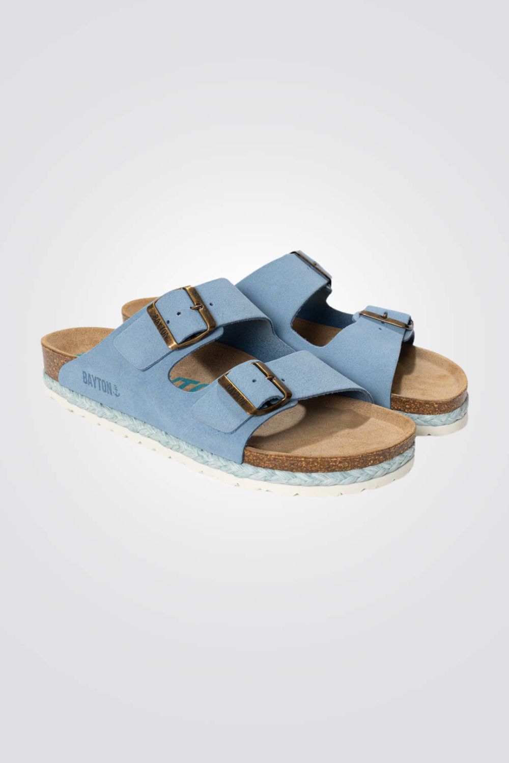 כפכפי זמש לנשים BENALLA בצבע תכלת