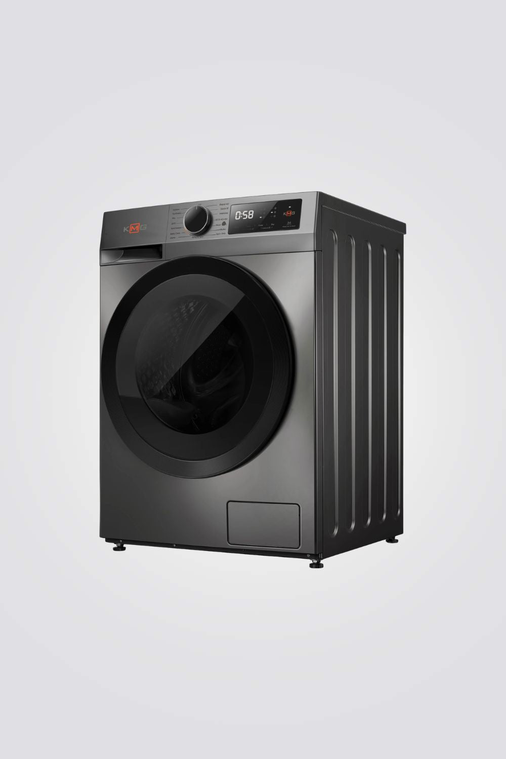 מכונת כביסה 9 ק"ג צבע כסוף דגם  WM-MFG9-S1417BP | קיי אם ג'י 