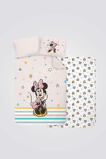 סט מצעים מיטה וחצי 90/200 ס"מ MINNIE star | דיסני