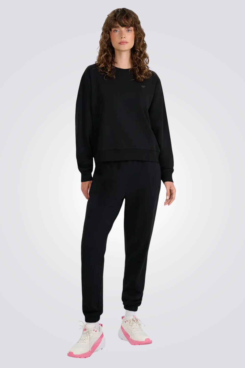 סווטשירט צווארון עגול לנשים | 4F 