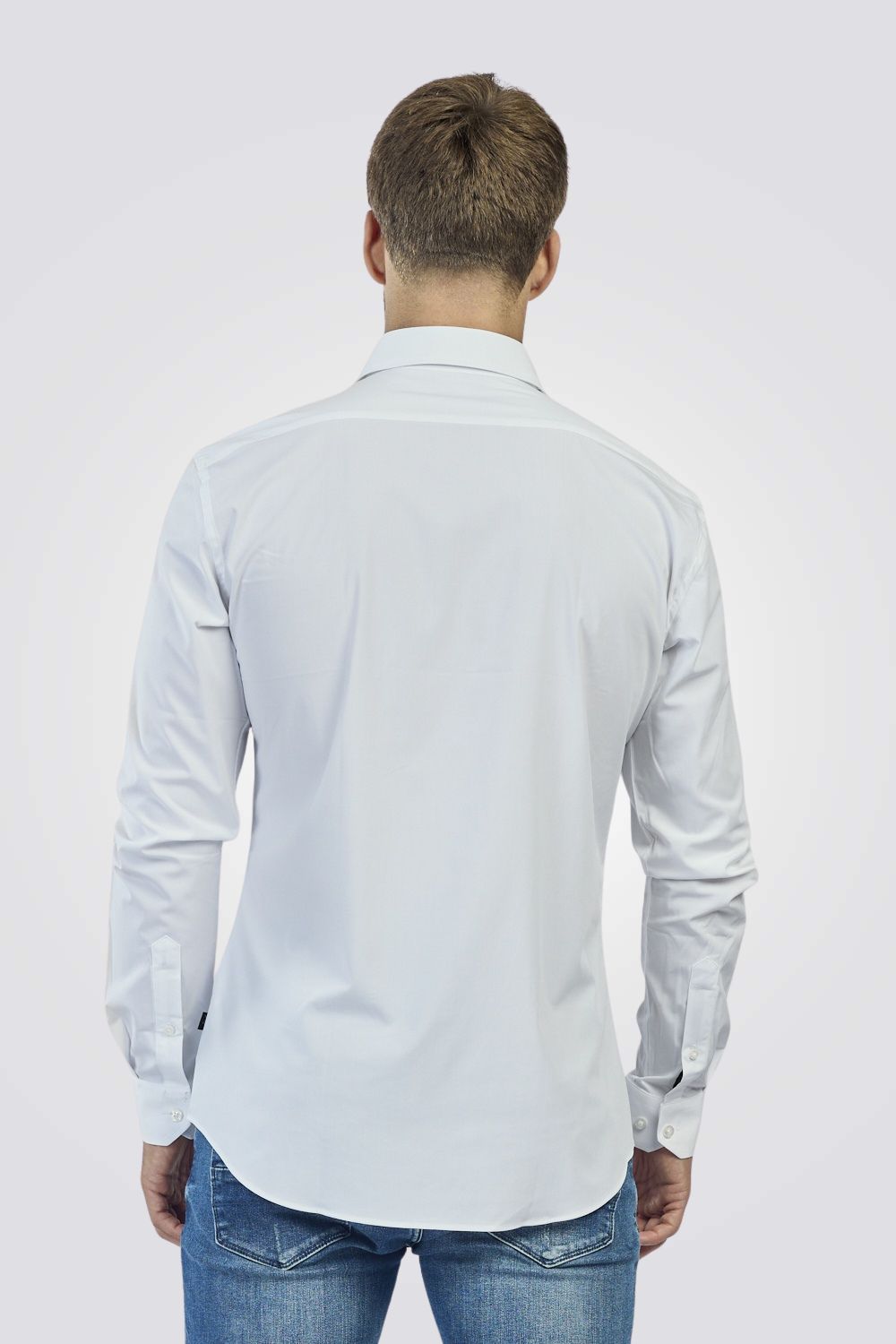 חולצה מכופתרת Slim fit לגברים | GREG NORMAN