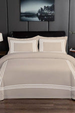 סט מצעים כותנה סאטן מיטה קינג סייז 200/200 ס"מ דגם JULIA