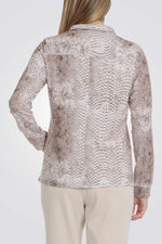 ג'קט ספורט הדפס מנוחש