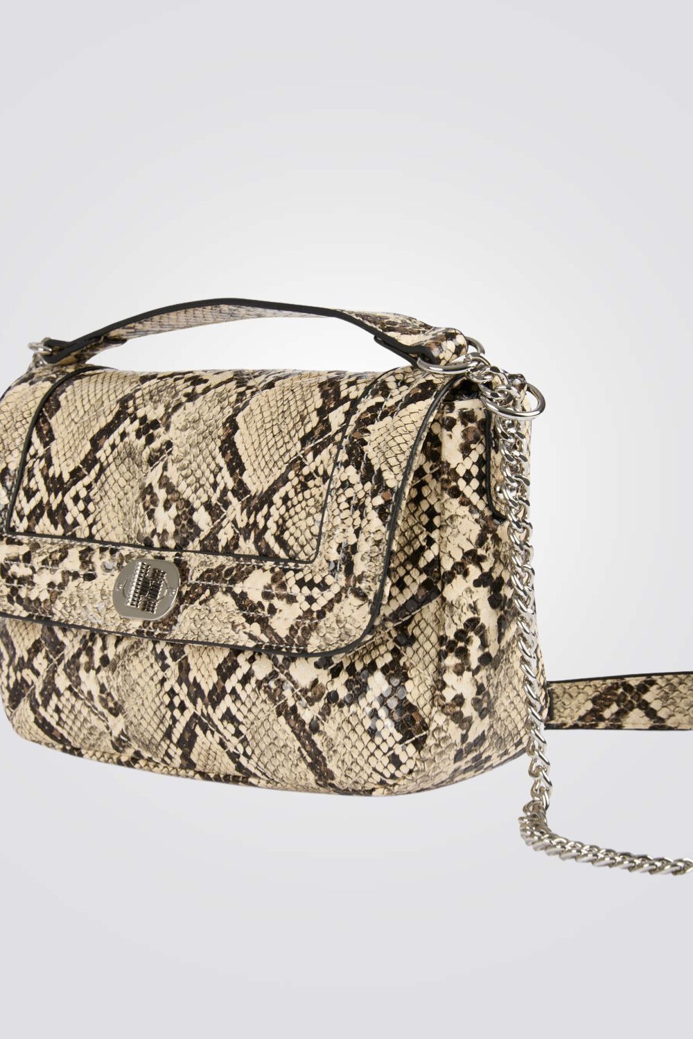 תיק צד מעטפה בהדפס מנוחש