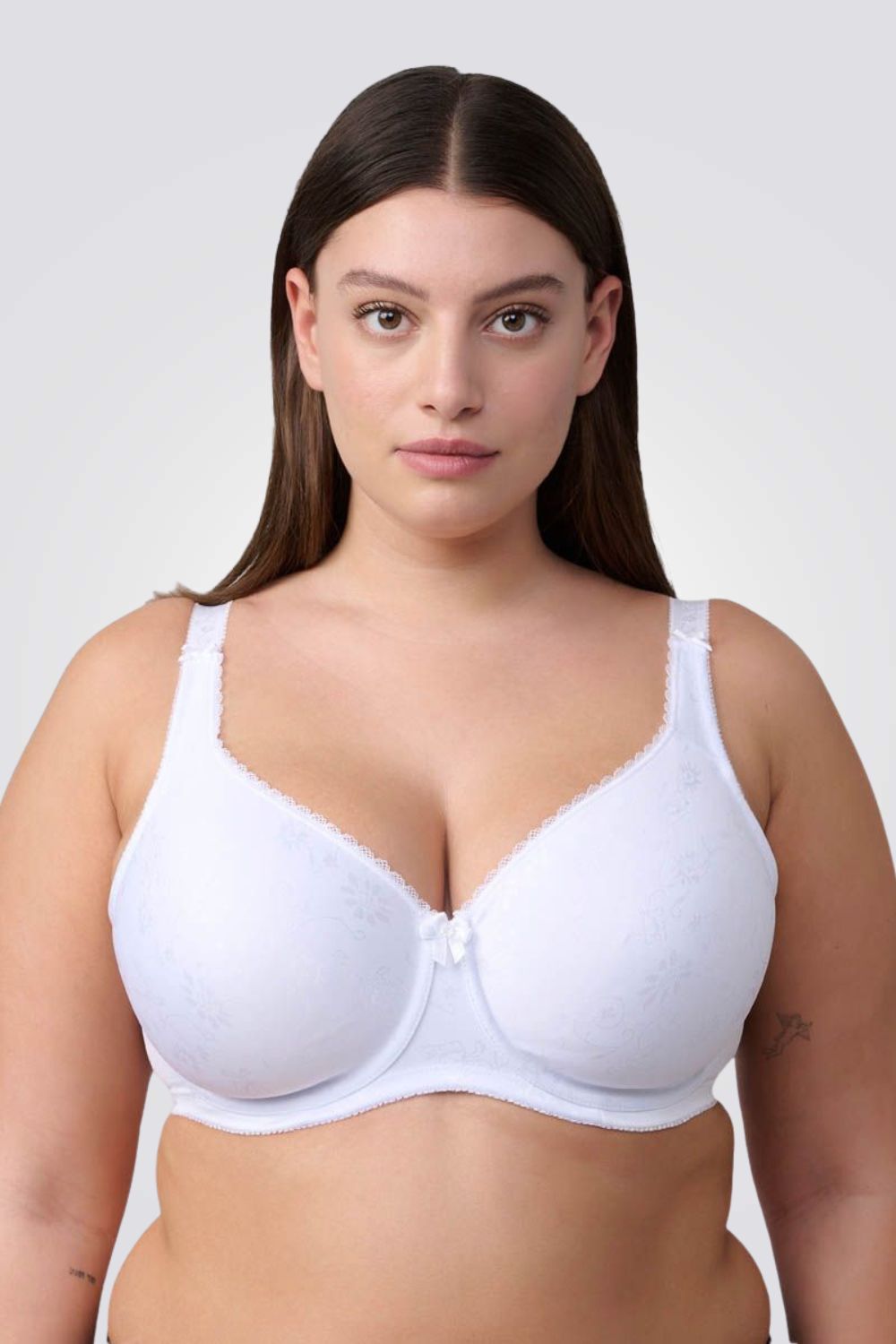 חזיית מינימייזר ללא ריפוד עם ברזלים | פמינה