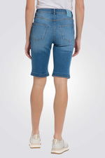 מכנסי ברמודה ג'ינס לנשים 