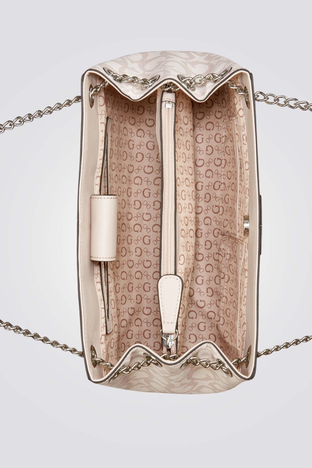 תיק כתף לנשים בצבע בז' 