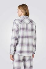 חולצת פיג'מה משובצת LUNNA לנשים | איתם