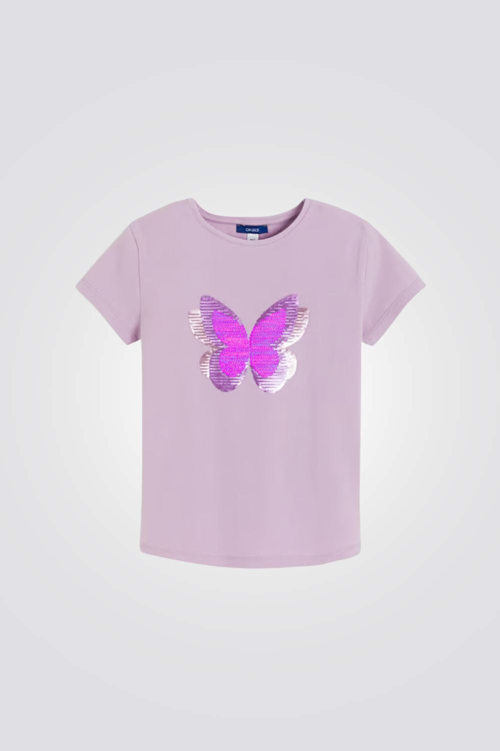 טישירט לילדות עם הדפס 