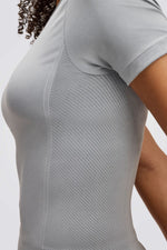  חולצת ספורט Vanish Seamless Washed לנשים